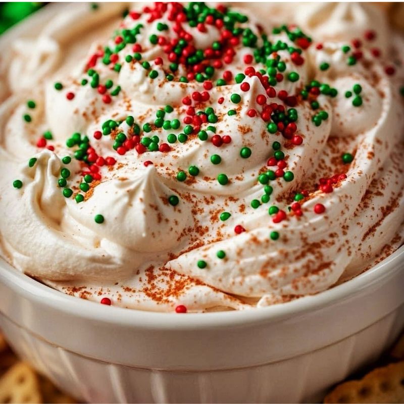 Magical Christmas Tree Cake Dip