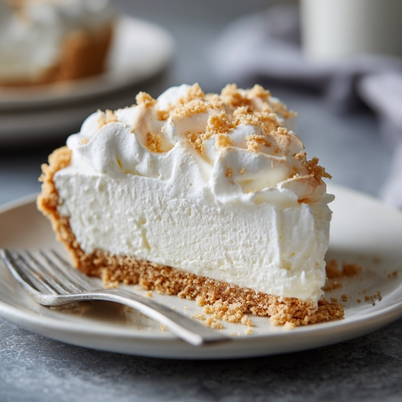 No-Bake Marshmallow Whip Cheesecake