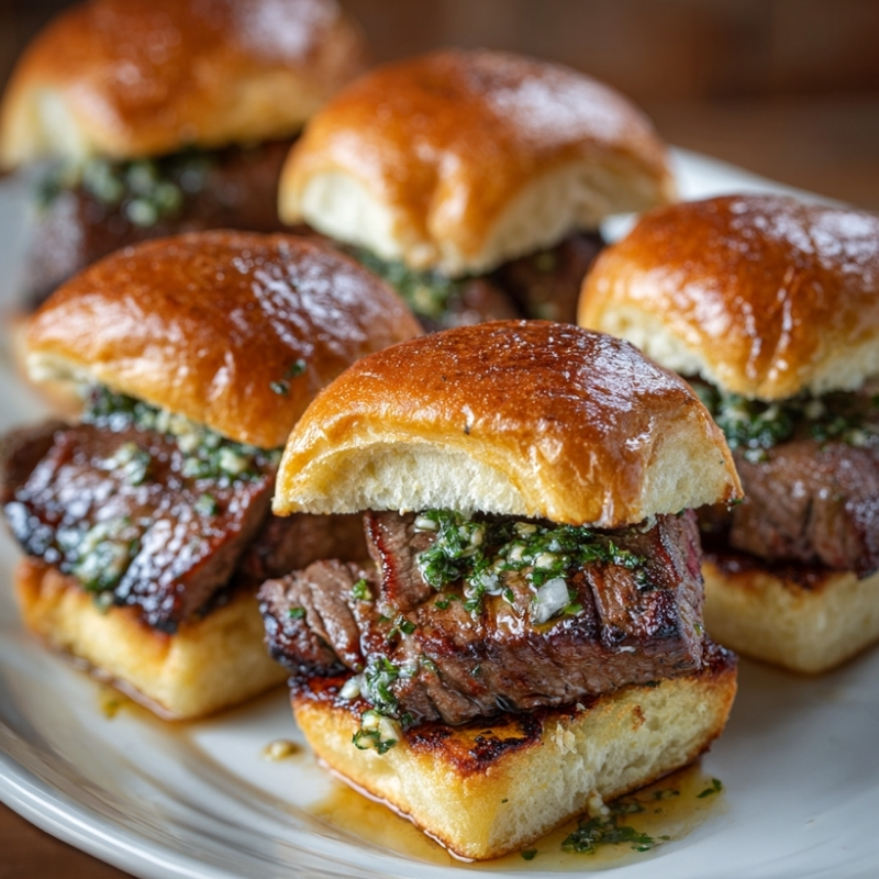 Juicy Cowboy Butter Steak Sliders - PP538 Thumb Juicy Cowboy Butter Steak Sliders