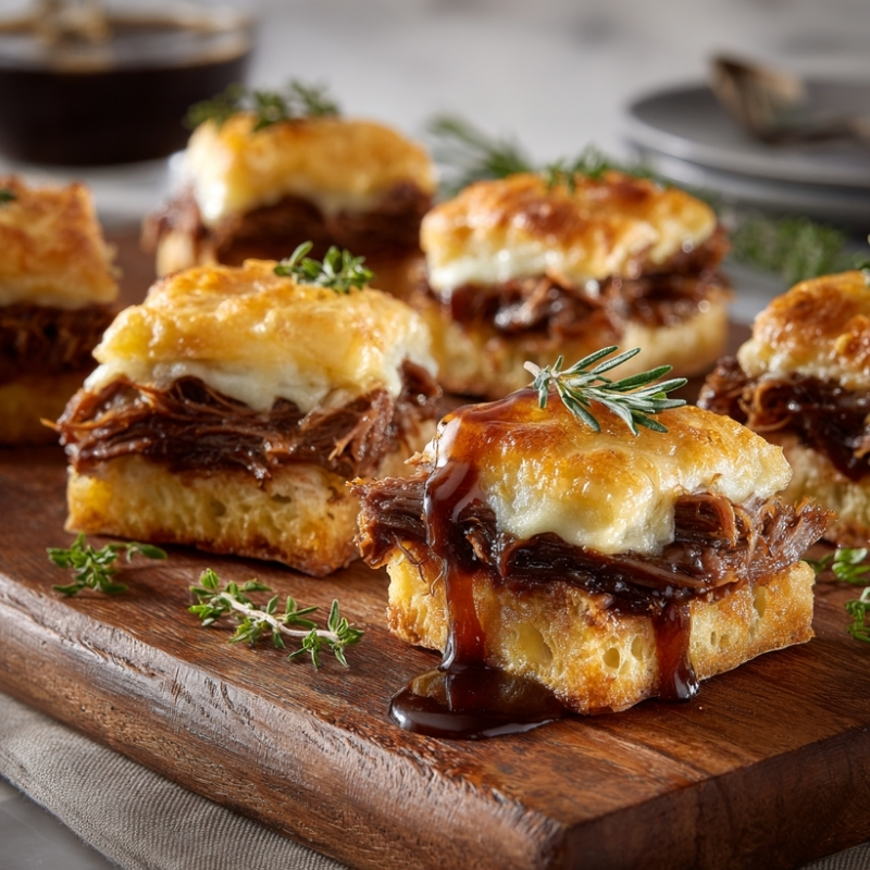 Golden French Dip Squares