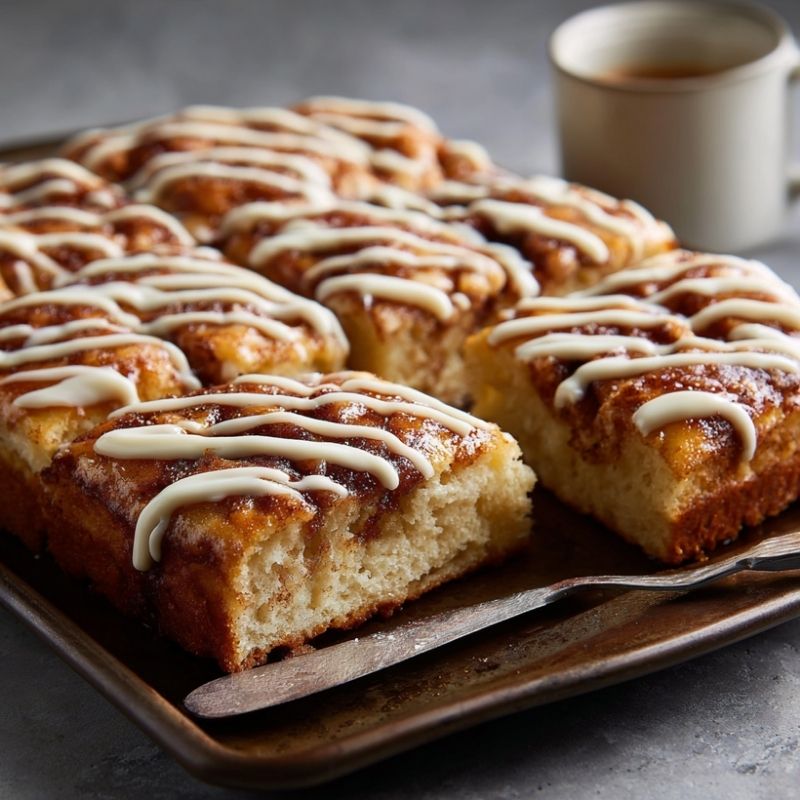 Pillowy Cinnamon Focaccia