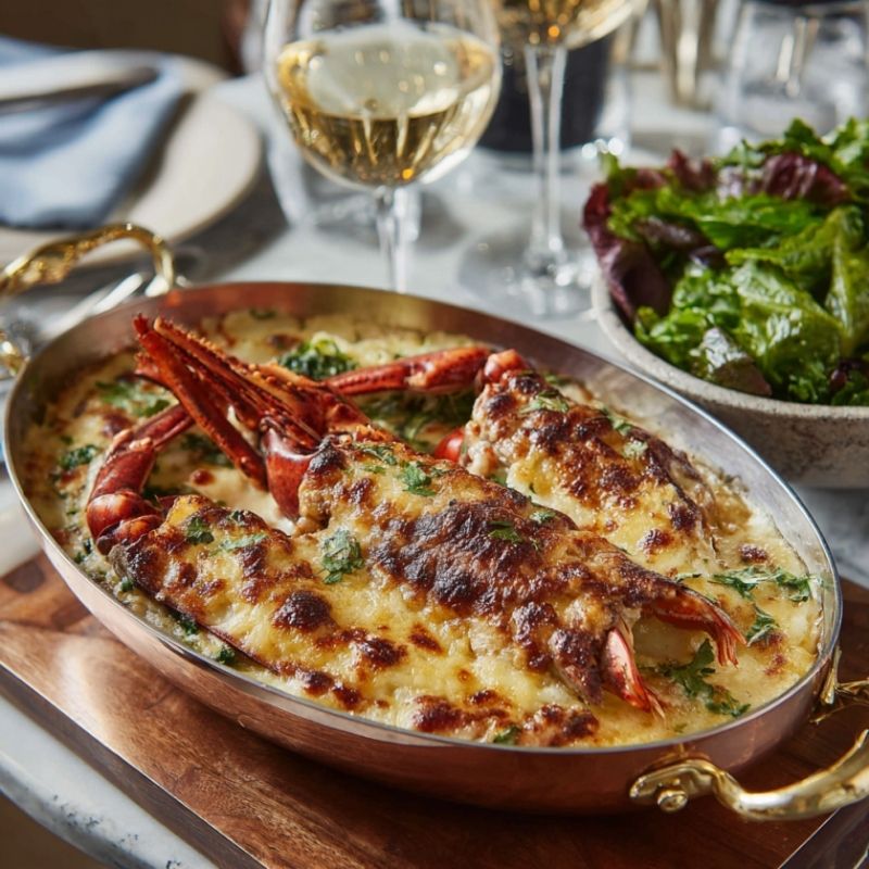 Classic French Lobster Thermidor