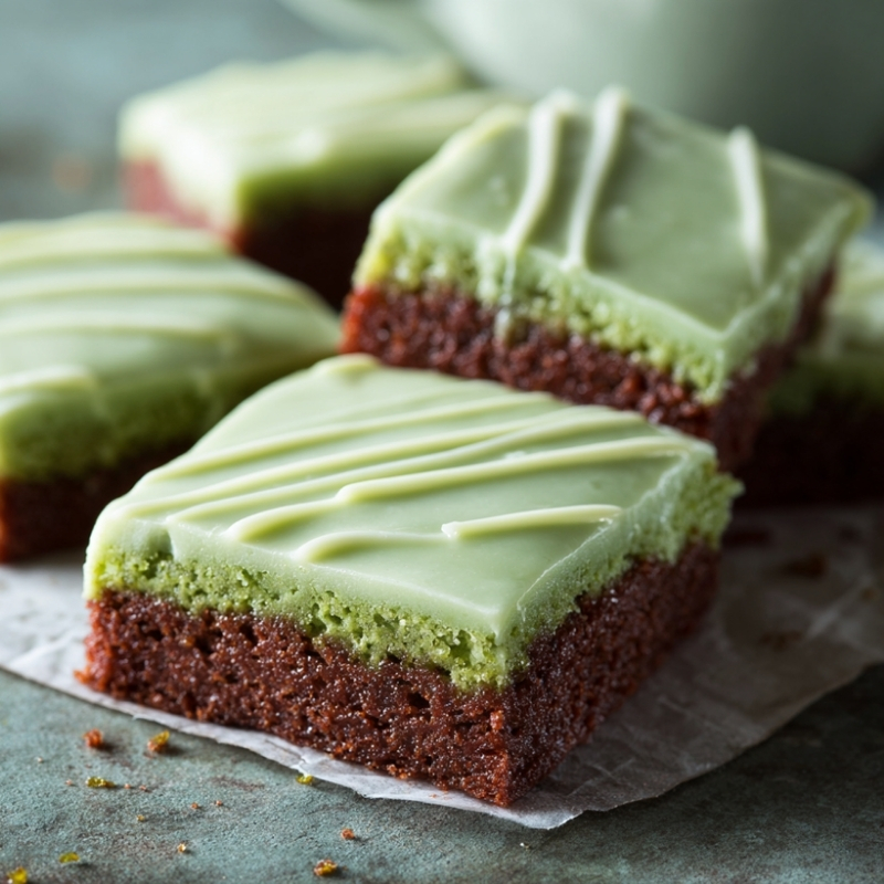 Cheerful St. Patrick’s Green Velvet Snack Cake Bars - PP558 Thumb Cheerful St. Patricks Green Velvet Snack Cake Bars