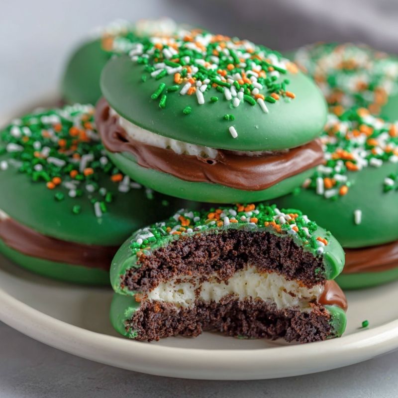 Decadent Irish Cream Oreos