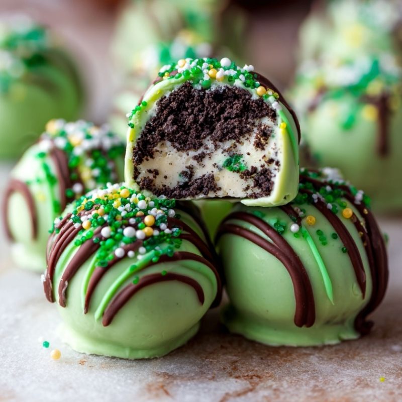 Dreamy Irish Cream Oreo Truffles